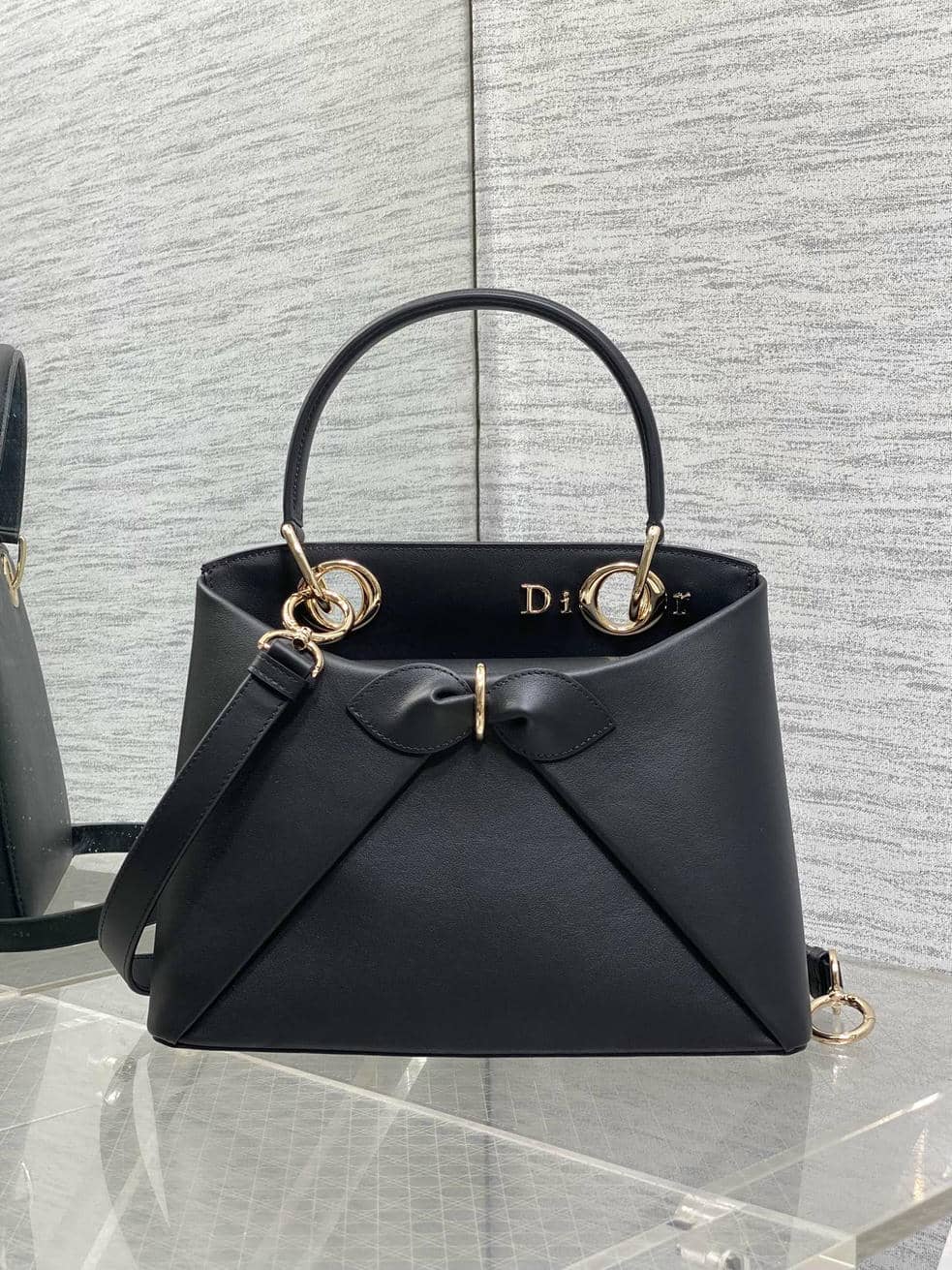 Bow Top Handle Bag 003